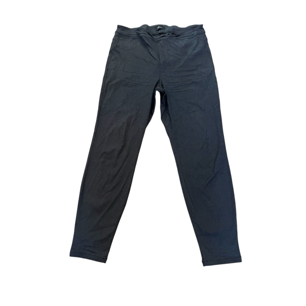 REITMANS Dress Pant Women’s Large Grey Cropped Stretch L